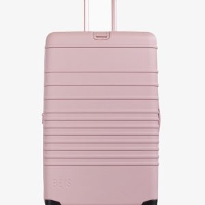 The Large Check-In Roller in Atlas Pink