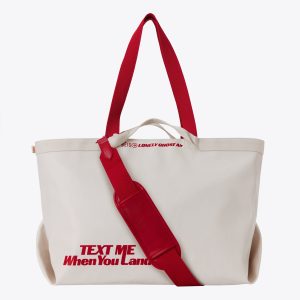 Resale The Travel Tote in Ghost White