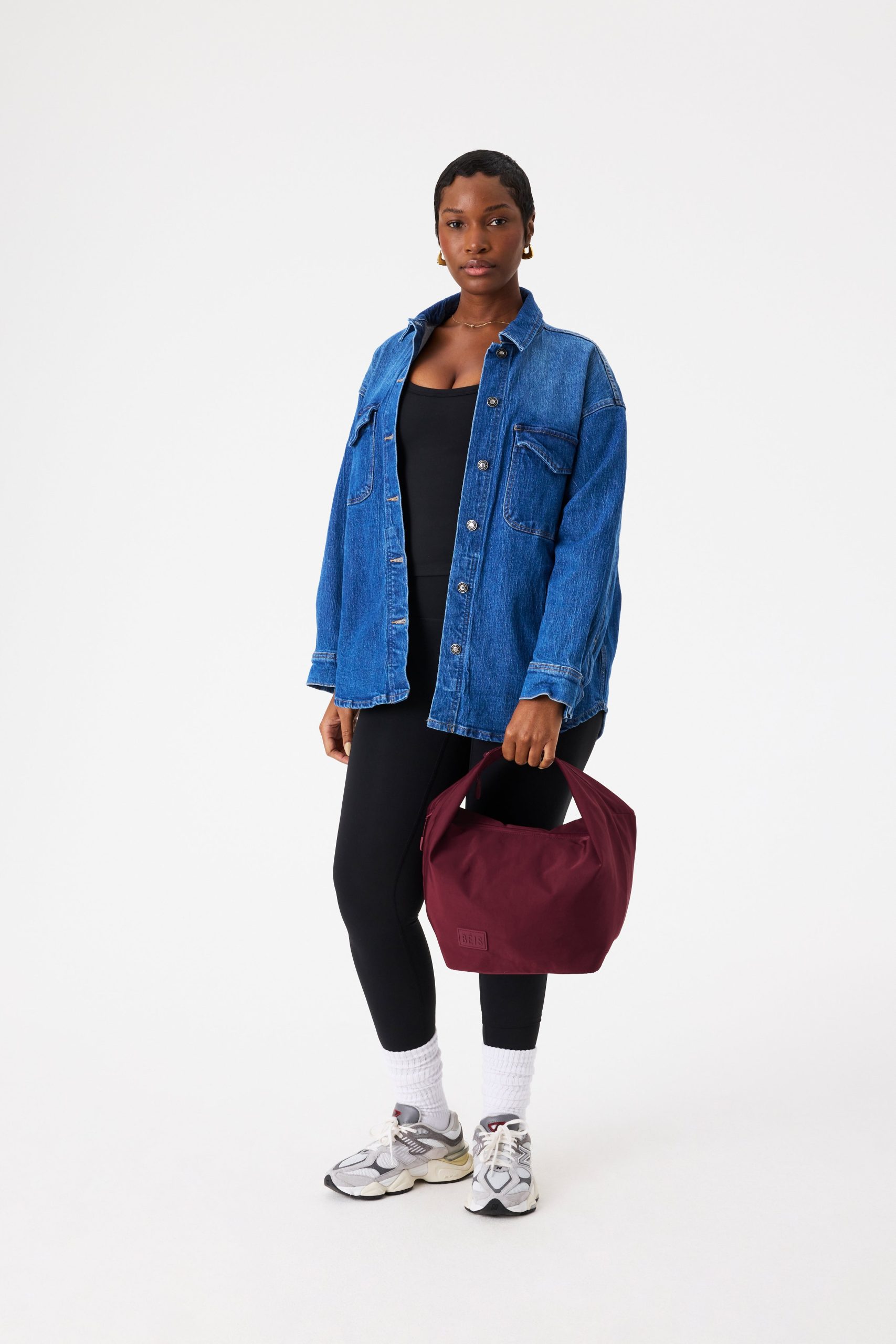 Resale The Crescent Catchall in Burgundy - Image 6