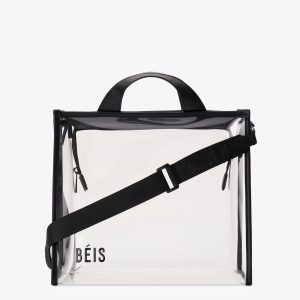 The Stadium Tote in Black