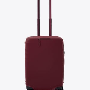 The Carry-On Luggage Cover in Burgundy