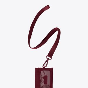 The ID Card Holder in Burgundy