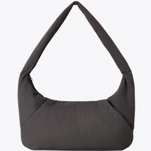 The Oversized Crescent Catchall in Charcoal