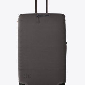 The Large Check-In Luggage Cover in Charcoal
