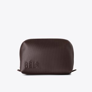 The Small Cosmetic Pouch in Espresso