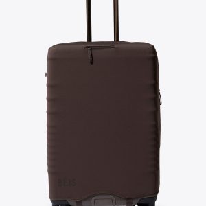 The Hybrid Check-In Luggage Cover in Espresso