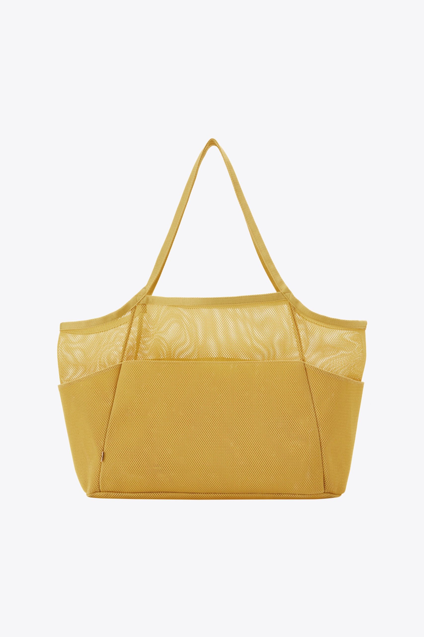 Resale The Mesh Beach Tote in Honey - Image 7