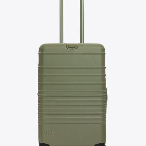 The Medium Check-In Roller in Olive