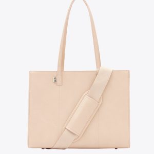 The Work Tote in Beige