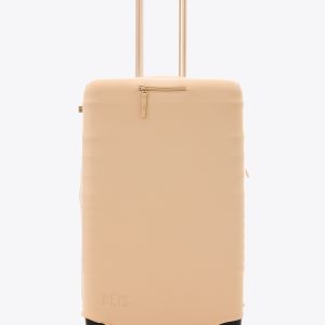 The Medium Check-In Luggage Cover in Beige