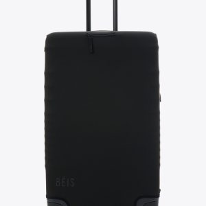 The Large Check-In Luggage Cover in Black