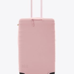 Resale The Medium Check-In Luggage Cover in Atlas Pink