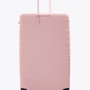 Resale The Large Check-In Luggage Cover in Atlas Pink