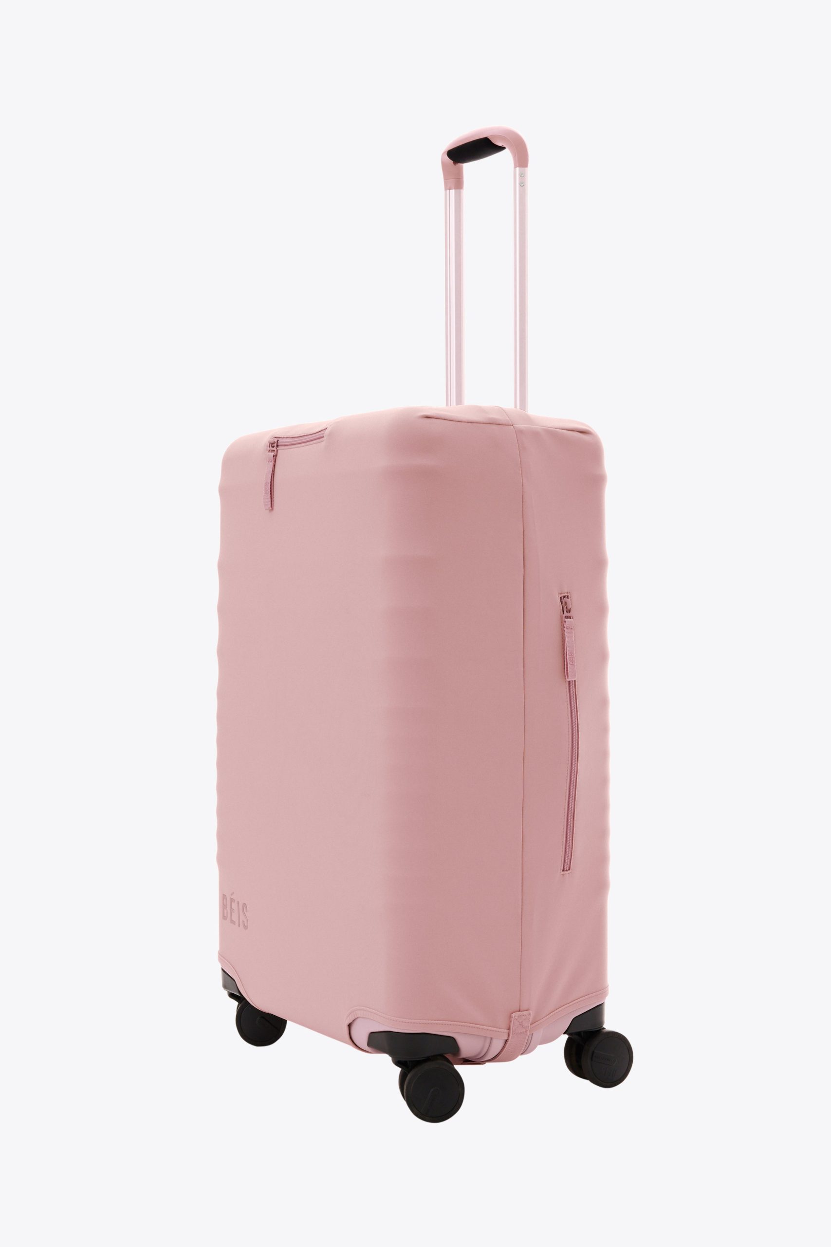 The Large Check-In Luggage Cover in Atlas Pink - Image 3