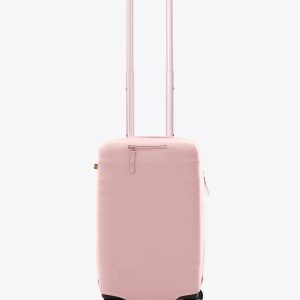 The Small Carry-On Luggage Cover in Atlas Pink