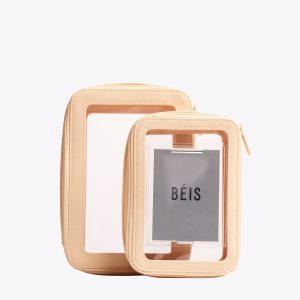 Resale The In Flight Cosmetic Set in Beige