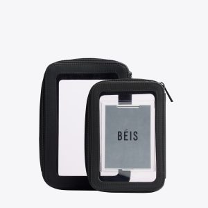 The In Flight Cosmetic Set in Black