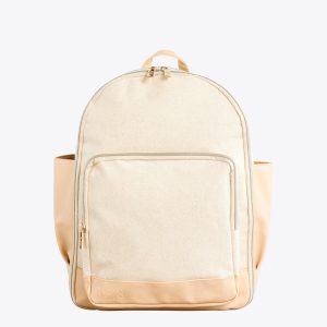 The Travel Backpack in Beige