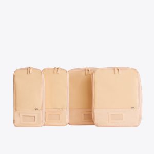 The Compression Packing Cubes 4 pc in Beige
