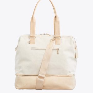 Resale The Convertible Mini Weekender in Beige