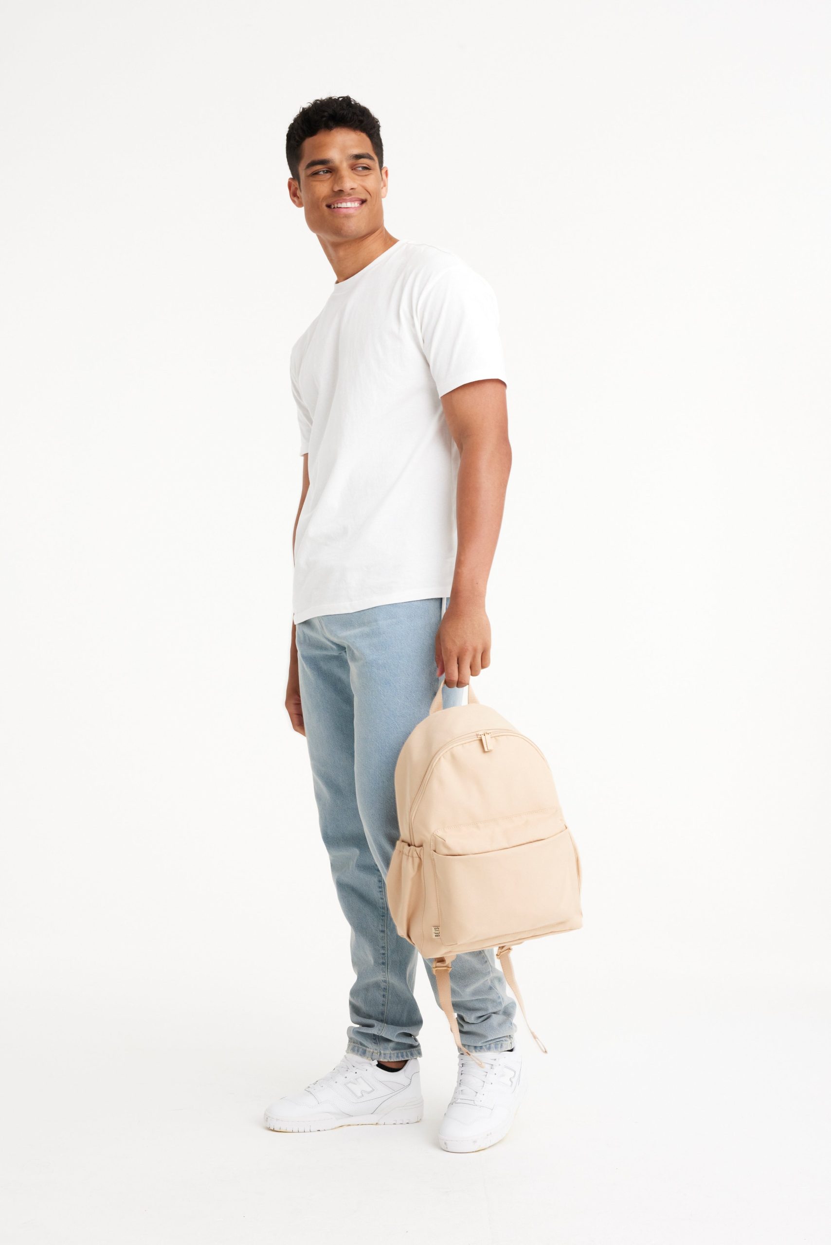 Resale The BÉISics Backpack in Beige - Image 5