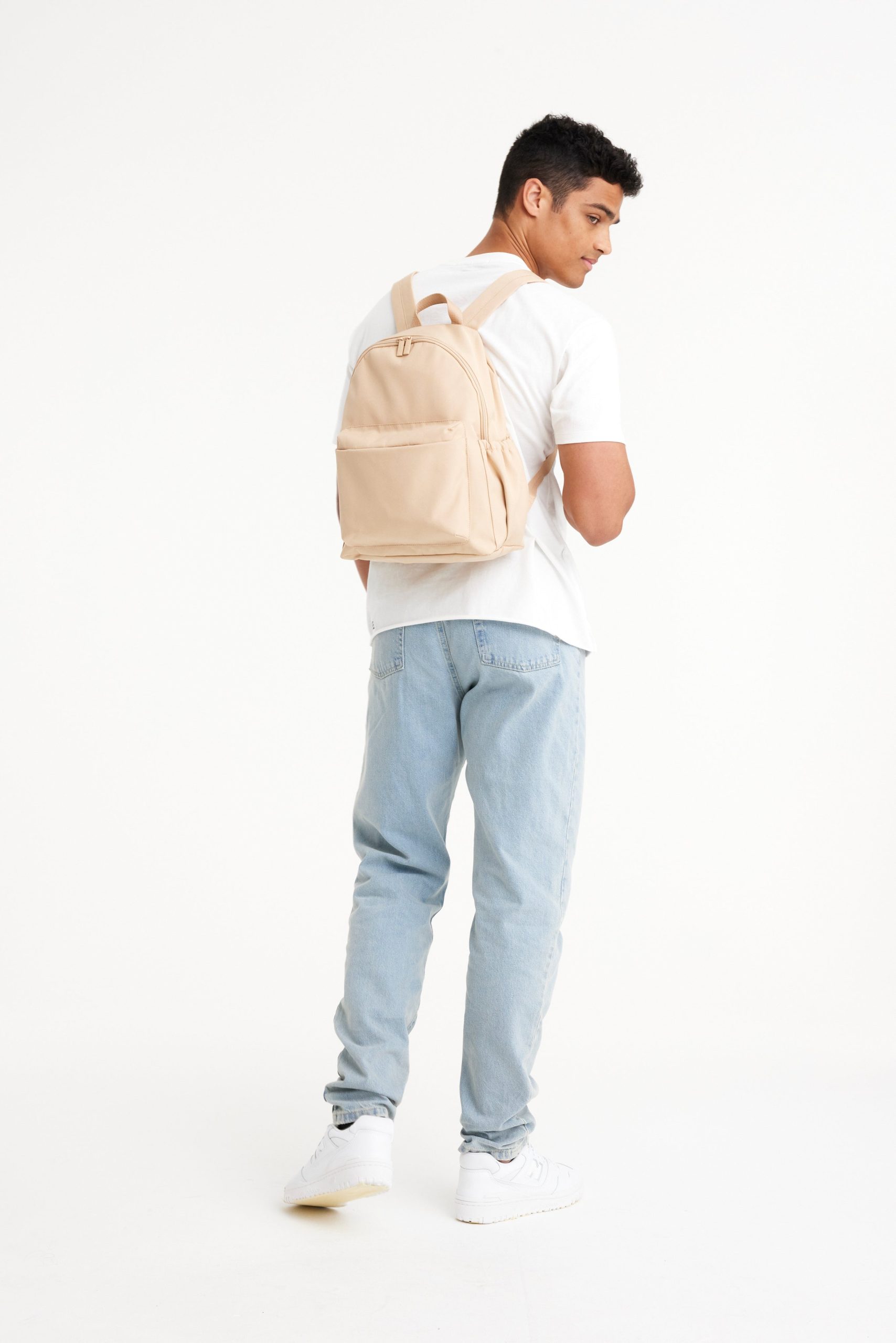 Resale The BÉISics Backpack in Beige - Image 4