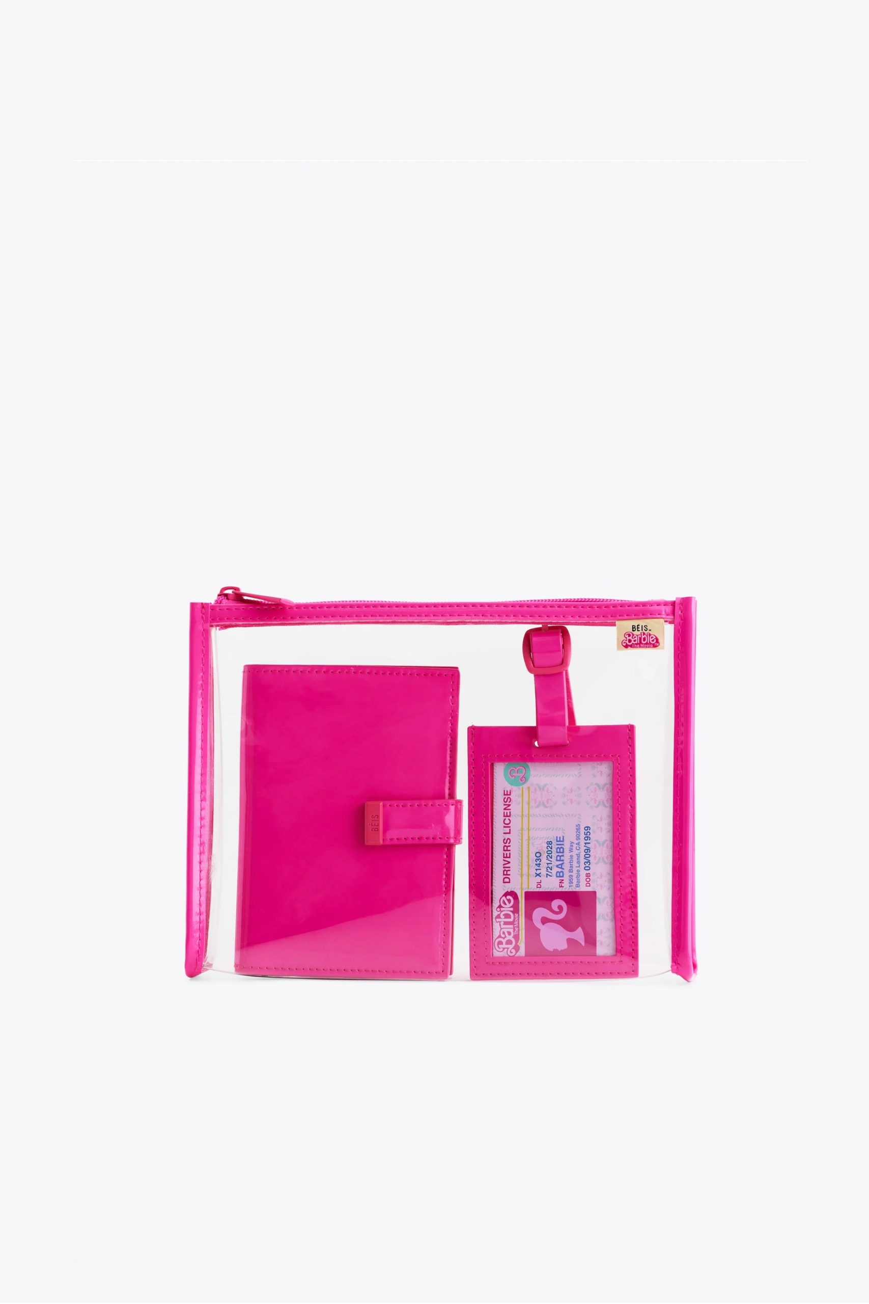 Resale The Passport & Luggage Tag Set in Barbie™ Pink