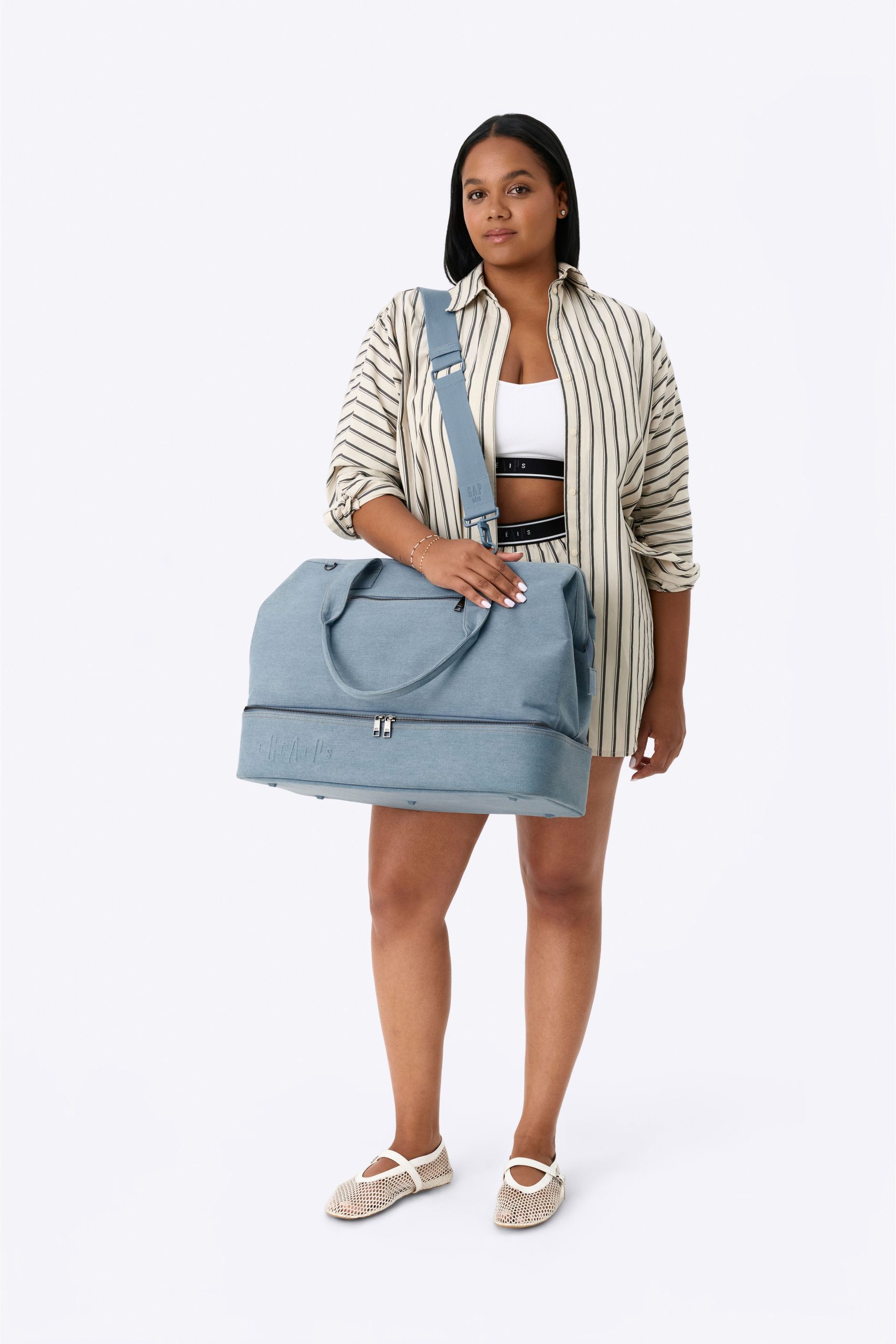 Resale Gap x BÉIS The Weekender in Denim Blue - Image 6